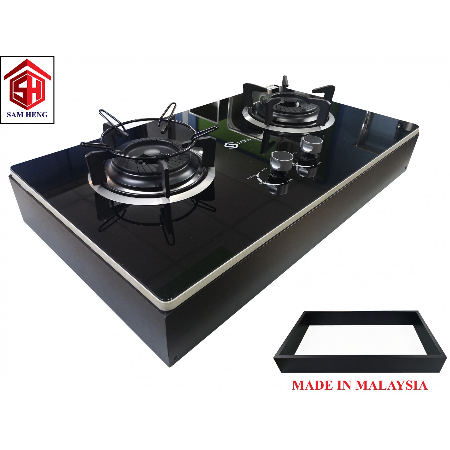 Gas Hob/ Stove Aluminium Stand Base / Dapur Gas Hob Aluminium Berdiri Asas